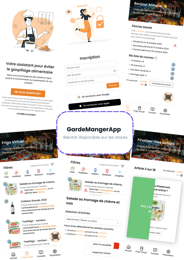 Image du projet GardeManger App